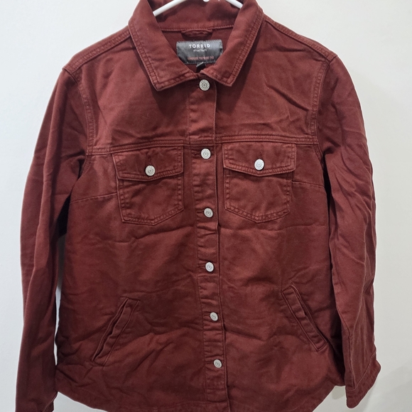 Torrid Women's Red Jacket - Picture 2 of 6